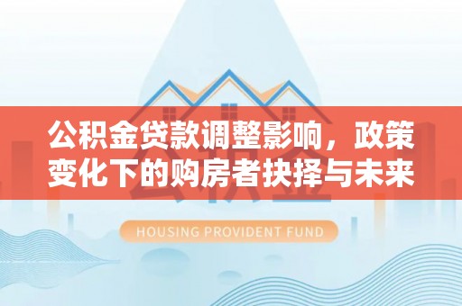 仙游公积金贷款调整影响，政策变化下的购房者抉择与未来趋势