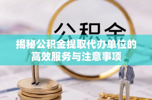 仙游揭秘公积金提取代办单位的高效服务与注意事项