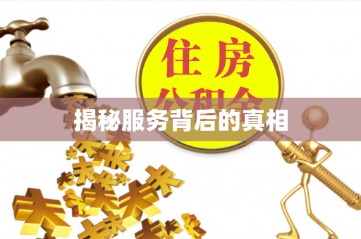仙游揭秘服务背后的真相