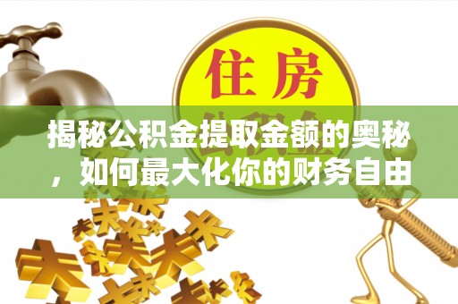 仙游揭秘公积金提取金额的奥秘，如何最大化你的财务自由