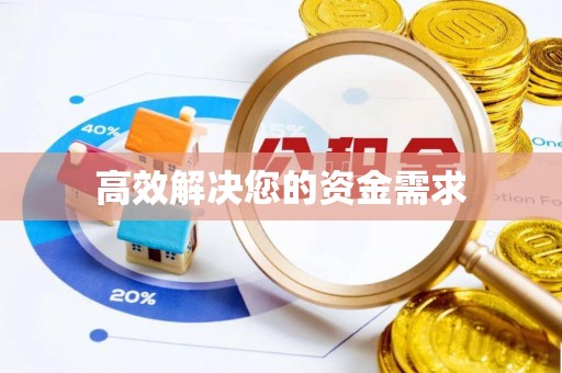 仙游高效解决您的资金需求