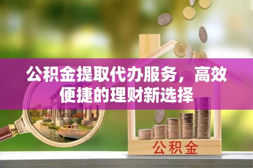 仙游公积金提取代办服务，高效便捷的理财新选择