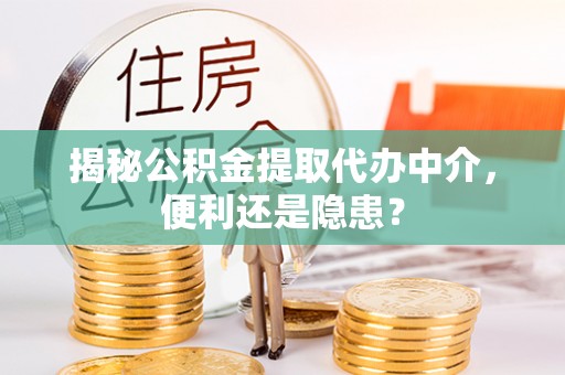 仙游揭秘公积金提取代办中介，便利还是隐患？