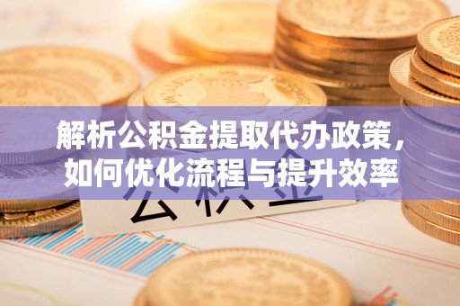 仙游解析公积金提取代办政策，如何优化流程与提升效率