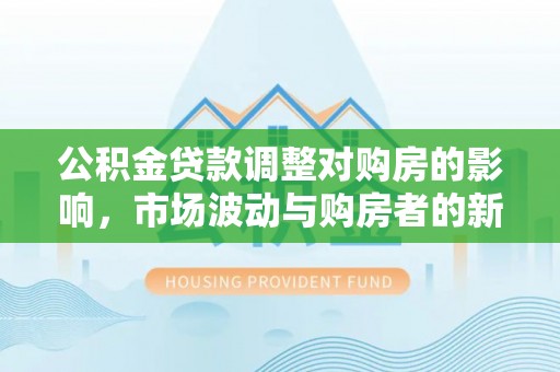 仙游公积金贷款调整对购房的影响，市场波动与购房者的新选择