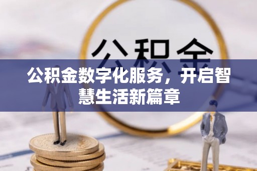 仙游公积金数字化服务，开启智慧生活新篇章