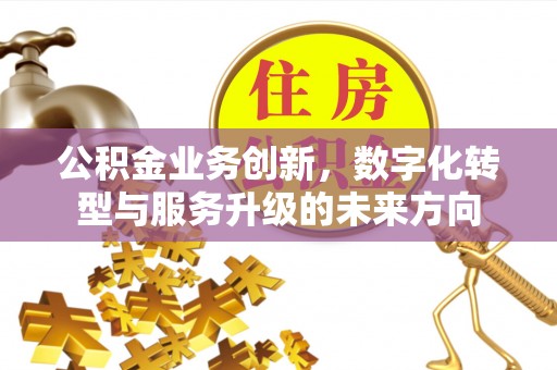 仙游公积金业务创新，数字化转型与服务升级的未来方向