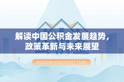 仙游解读中国公积金发展趋势，政策革新与未来展望