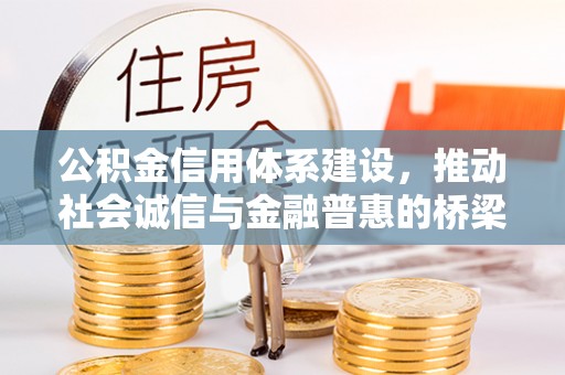 仙游公积金信用体系建设，推动社会诚信与金融普惠的桥梁