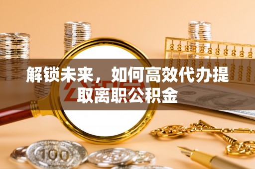 仙游解锁未来，如何高效代办提取离职公积金