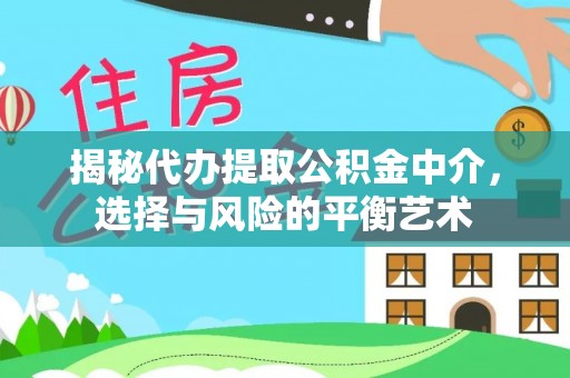 仙游揭秘代办提取公积金中介，选择与风险的平衡艺术