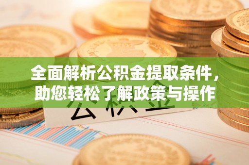 仙游全面解析公积金提取条件，助您轻松了解政策与操作