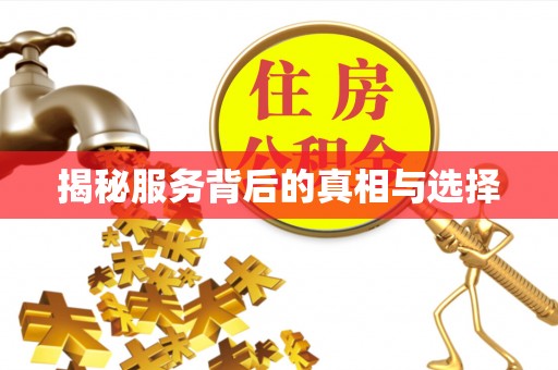 仙游揭秘服务背后的真相与选择