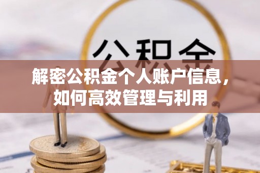 仙游解密公积金个人账户信息，如何高效管理与利用