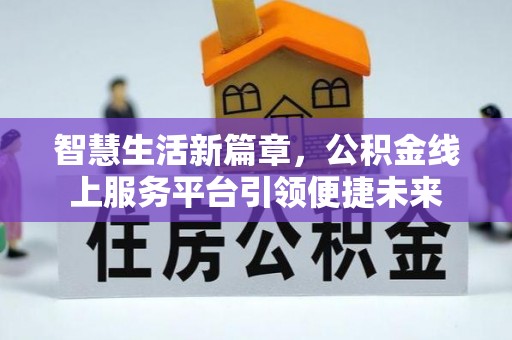 仙游智慧生活新篇章，公积金线上服务平台引领便捷未来