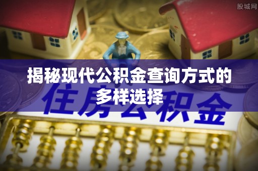 仙游揭秘现代公积金查询方式的多样选择
