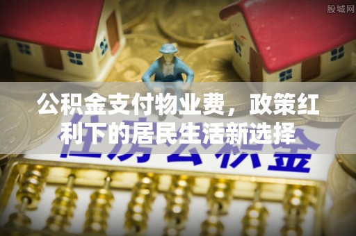 仙游公积金支付物业费，政策红利下的居民生活新选择