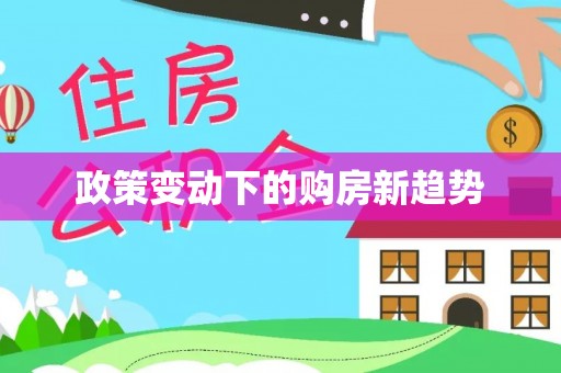 仙游政策变动下的购房新趋势