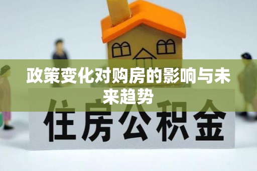 仙游政策变化对购房的影响与未来趋势